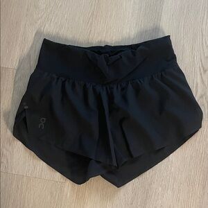 On Running Women's Athletic Black Shorts